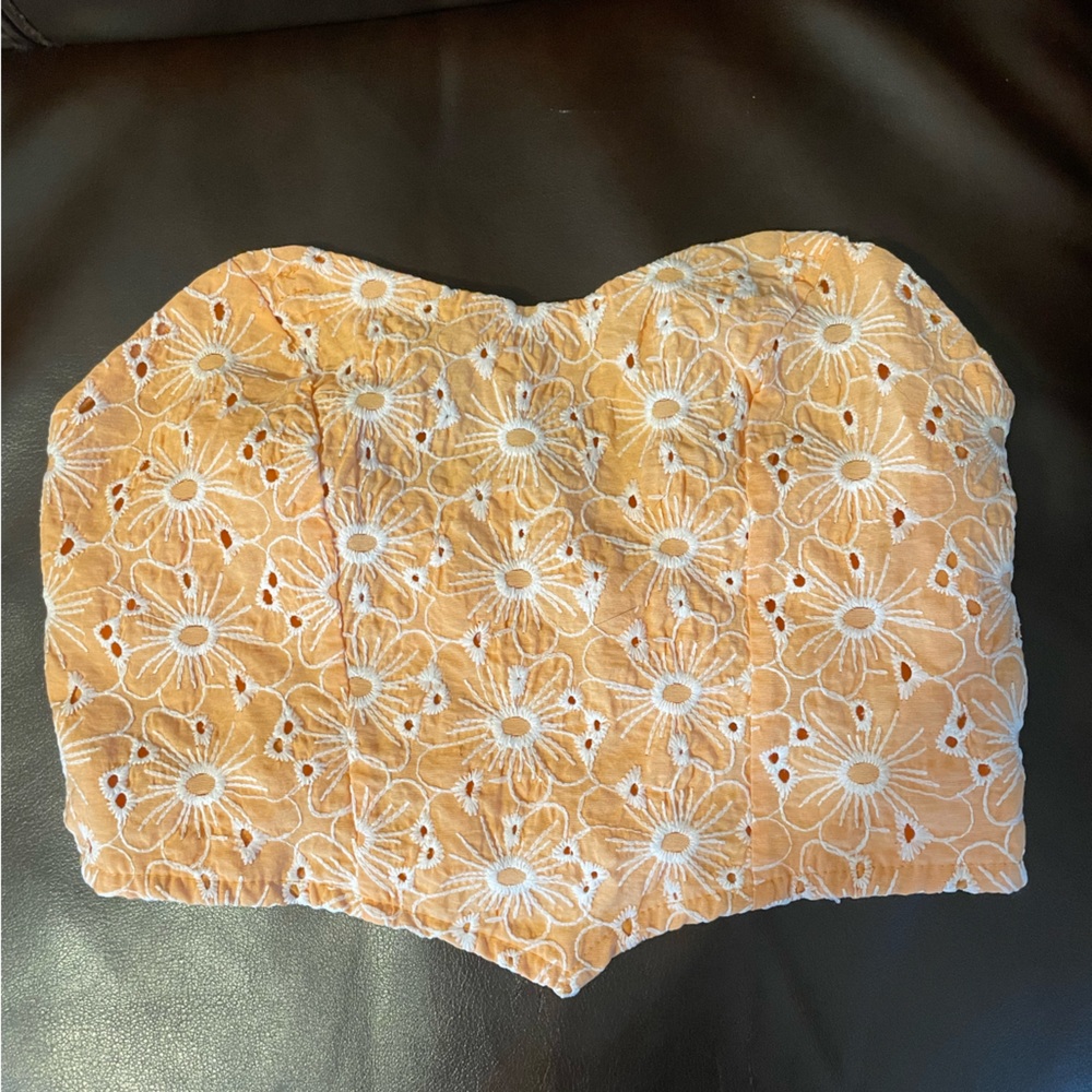 Tube top orange